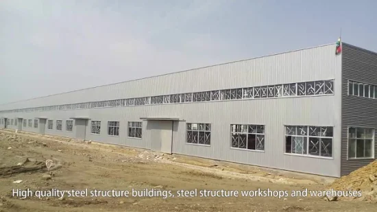 Light Steel Structure Prefab Industrial Building Warehouse Workshop Hangar