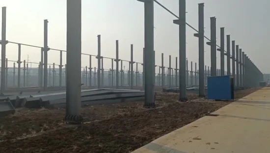 Steel Column and Beam Low Cost Prefab Steel Structure Warehouse Material